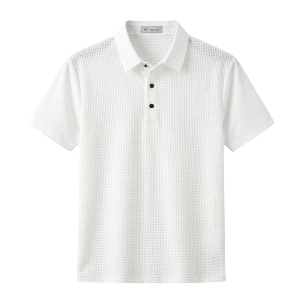 Minesoya™ Polo Uomo in Bamboo Traspirante