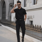 Minesoya™ Polo Uomo in Bamboo Traspirante