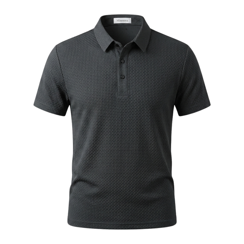 Minesoya™ Polo Uomo in Bamboo Traspirante