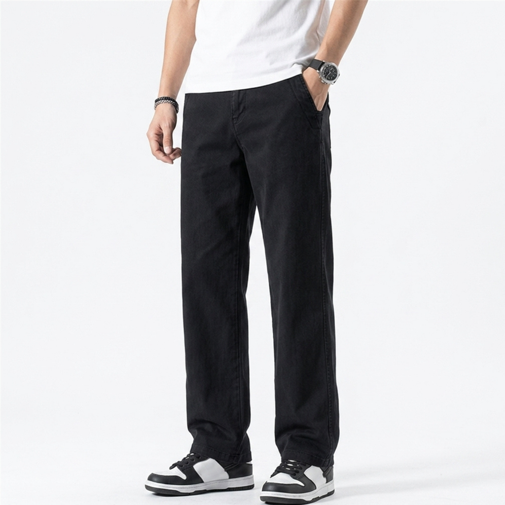 Minesoya™ Pantaloni Uomo in Lyocell | Freschi, Morbidi e Traspiranti