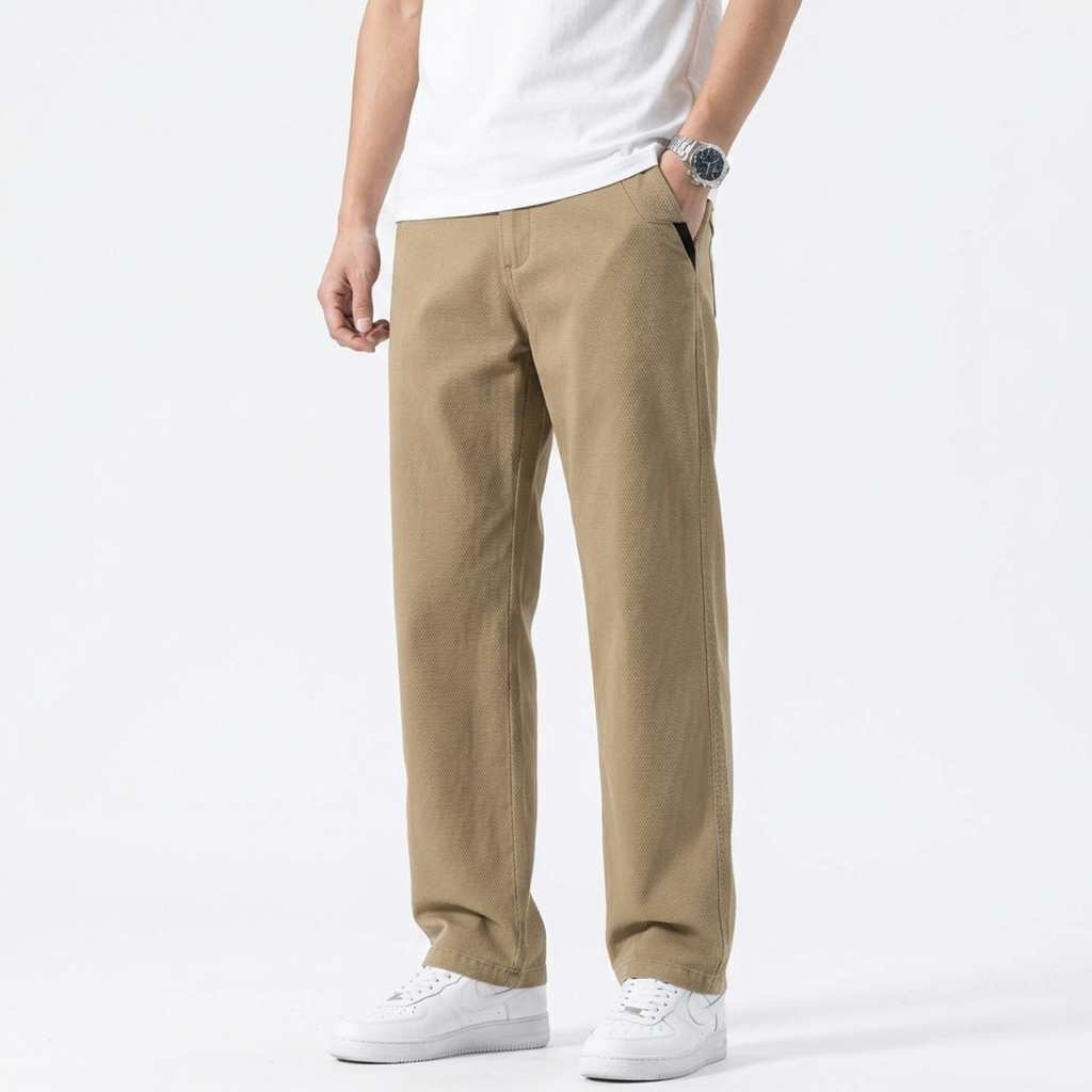 Minesoya™ Pantaloni Uomo in Lyocell | Freschi, Morbidi e Traspiranti