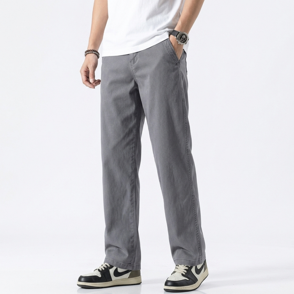 Minesoya™ Pantaloni Uomo in Lyocell | Freschi, Morbidi e Traspiranti