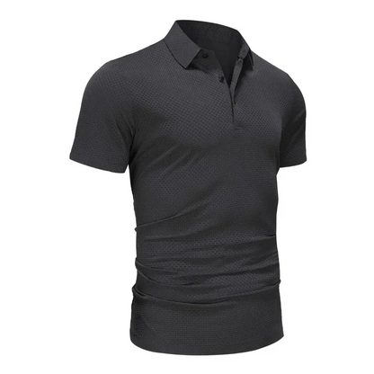 T-Shirt Polo in Bambù Traspirante