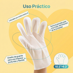 Minesoya® Guantes Limpiadores Sin Enjuague para Perros y Gatos