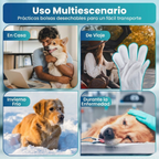 Minesoya® Guantes Limpiadores Sin Enjuague para Perros y Gatos
