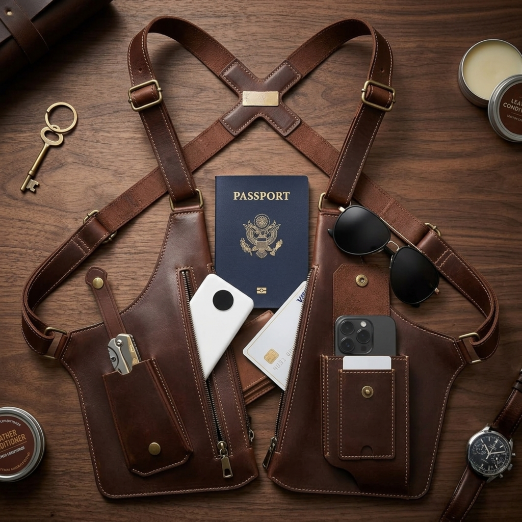 Minesoya® Borsa Sottobraccio Antifurto