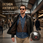 Minesoya® Borsa Sottobraccio Antifurto