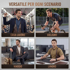 Minesoya® Borsa Sottobraccio Antifurto